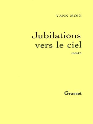cover image of Jubilations vers le ciel